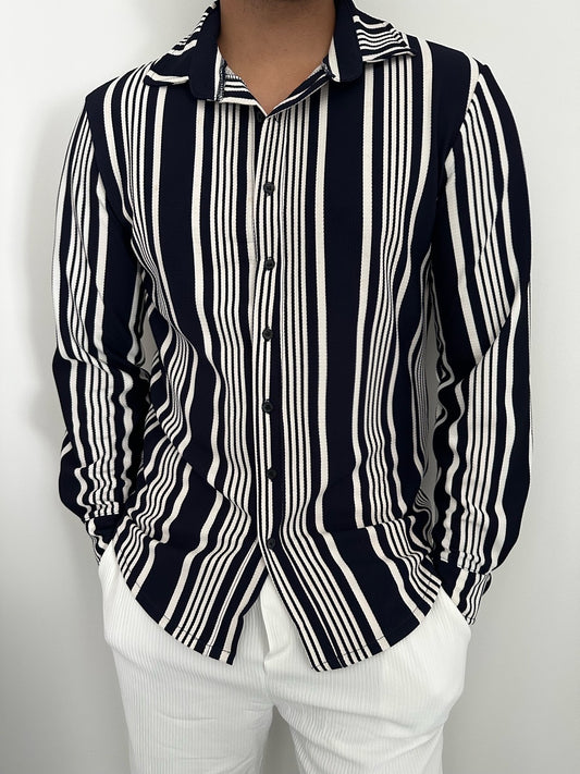 Flowy striped shirt