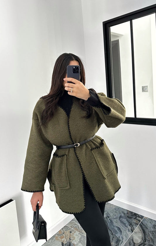 ANTALYA Khaki Coat