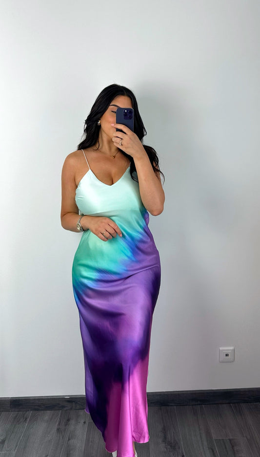 HIBA gradient dress