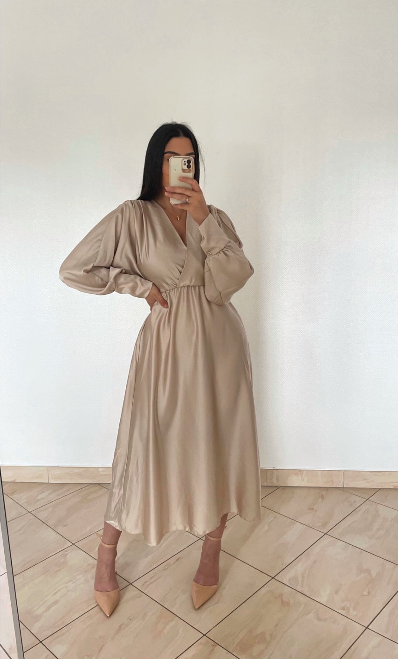 Robe Imane Satin