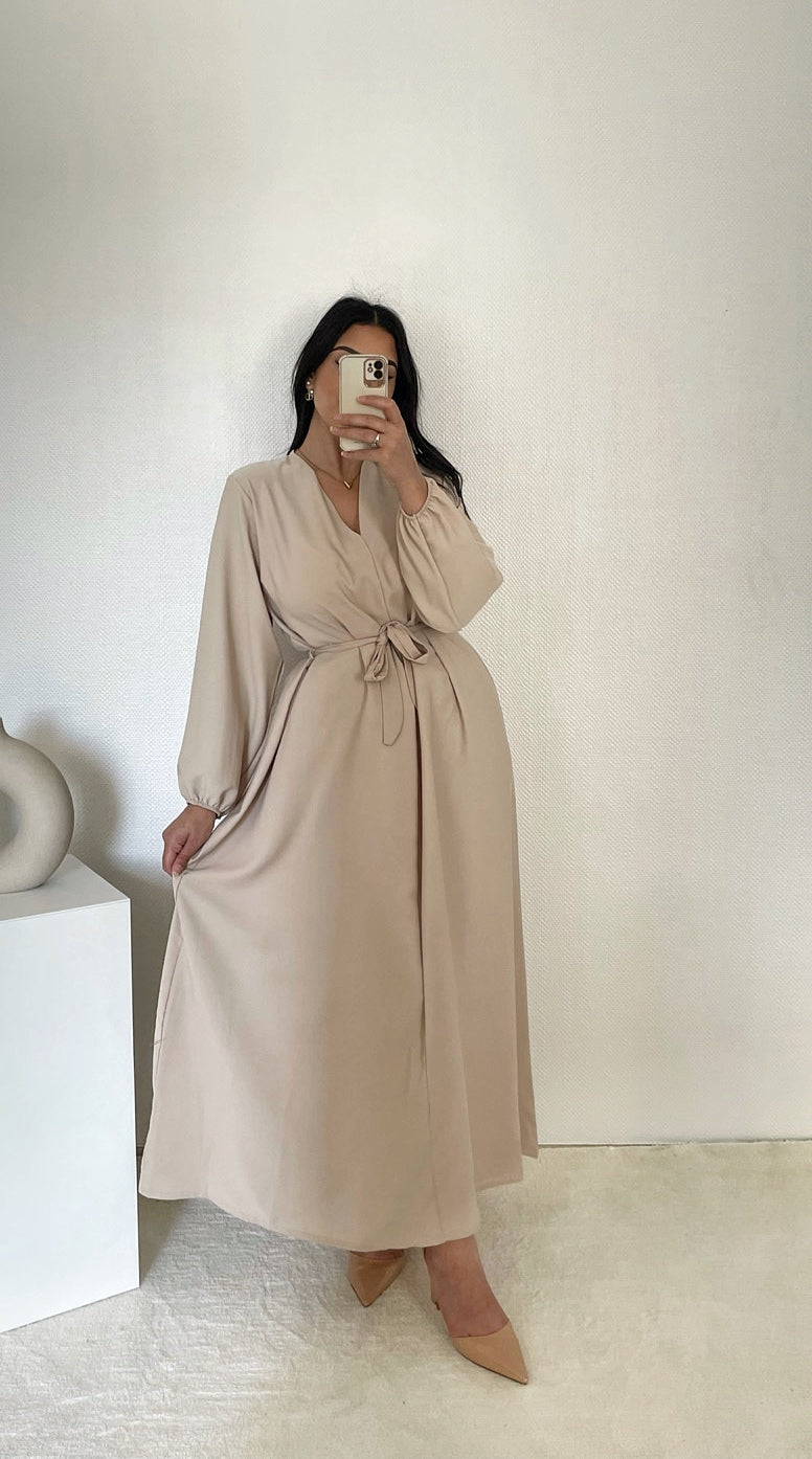 Abaya Beige