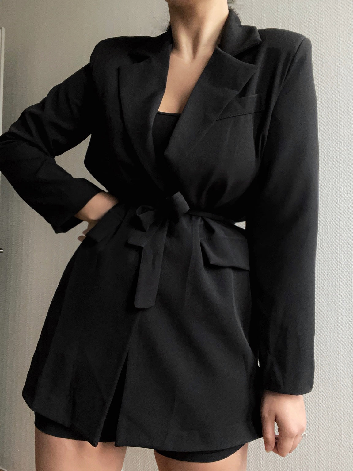 Robe blazer NOIR