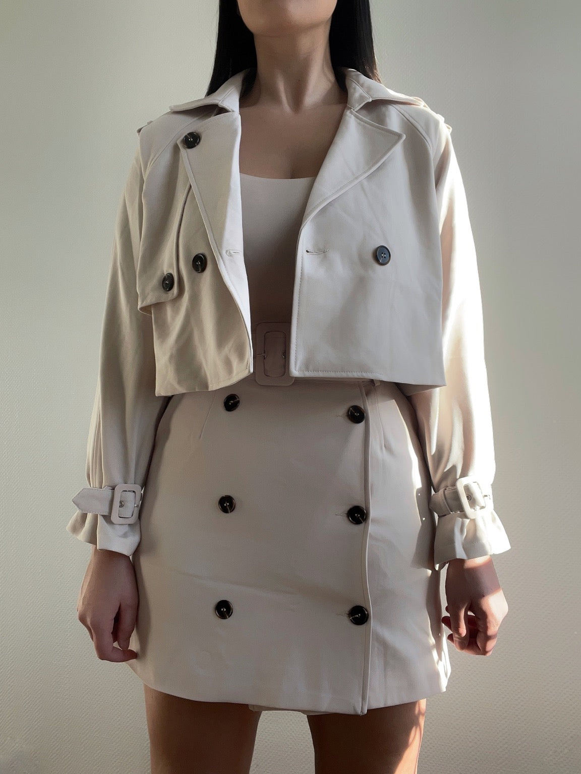 Ensemble Trench Beige